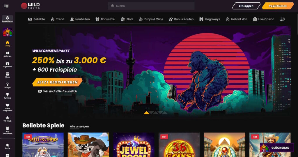 wild tokyo startseite
